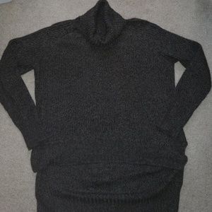 Turtle cowl neck sweater.